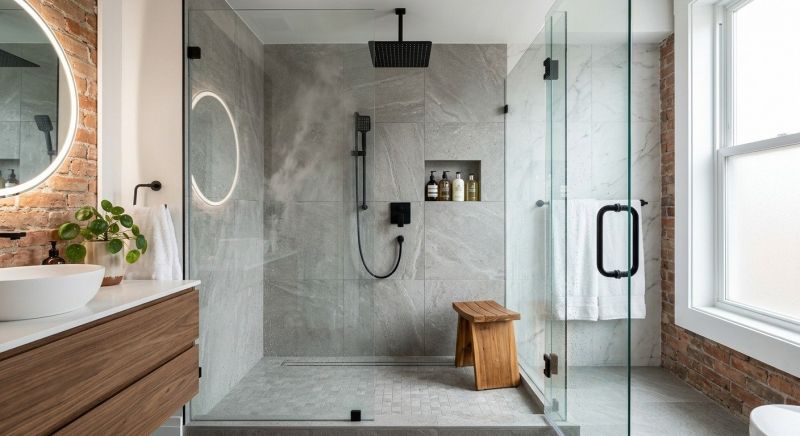 Shower Enlargement in North Hampton, NH