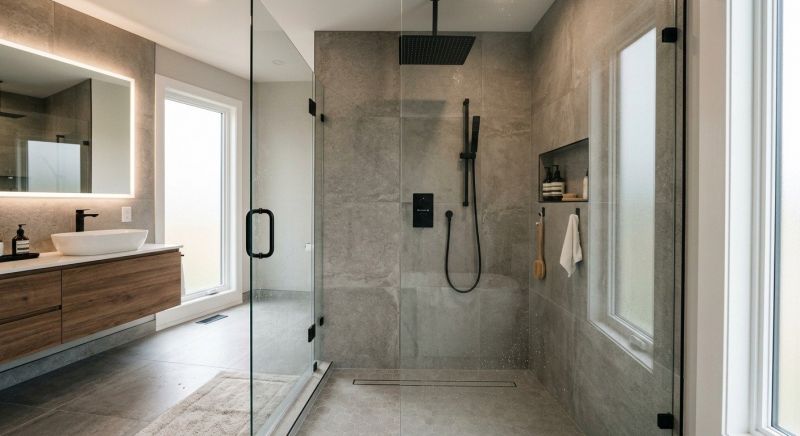 Shower Enlargement in Rye, NH