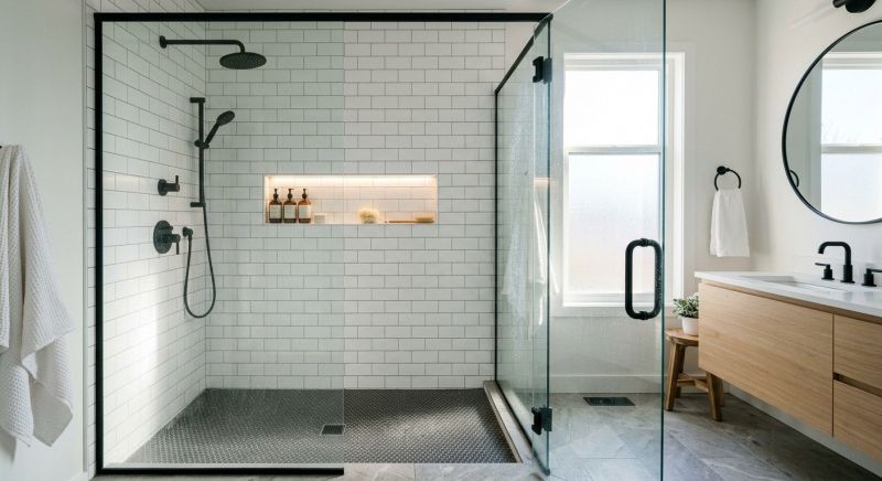 Shower Renovation in Bow, NH