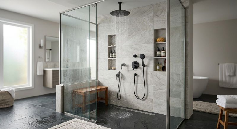Shower Renovation in Rye, NH