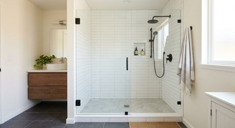 Tub To Shower Conversion in Danville, NH
