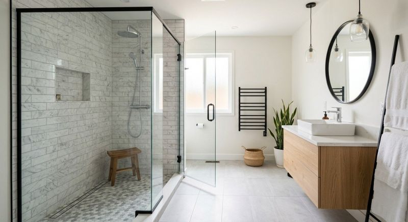 Tub To Shower Conversion in York, ME